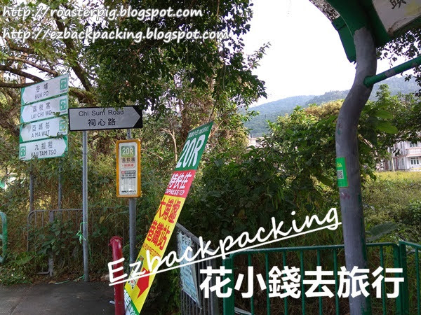 烏蛟騰郊遊徑地圖:大埔行山