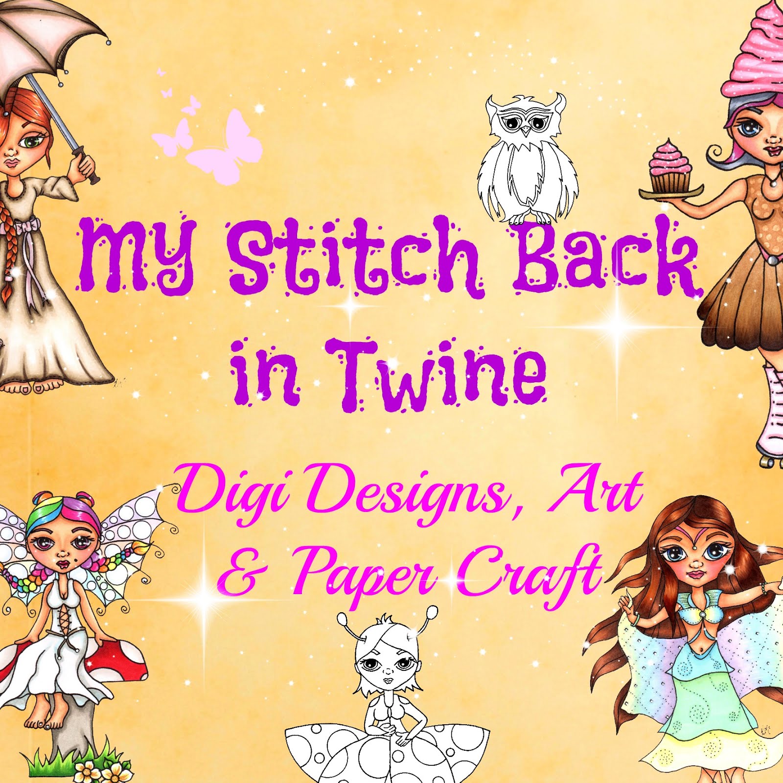 My Stitch Back In Twine Digi Designs