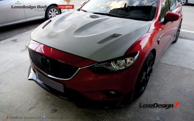 Mazda 6 GJ 2013-2018 Hood / Bonnet Lenzdesign Bodykit & Spoilers