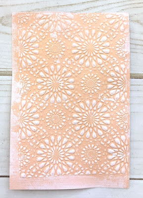 3D Texture Fades Embossing Folder, Kaleidoscope, The Funkie Junkie Boutique, tutorial, Maggi Harding
