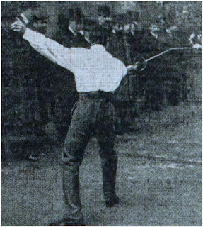 Georges Casella en duel contre Jean Marnold, 1910