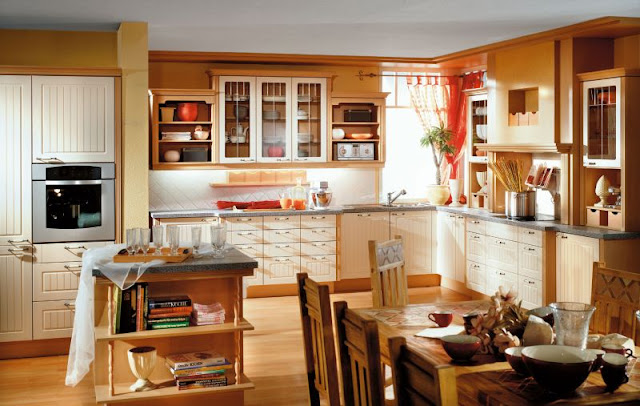 Inspirasi Dapur Tradisional Yang Mewah