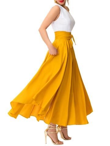 Beautiful Trendy Classy Skirt top design ideas photos for Party - WallpaperDPs
