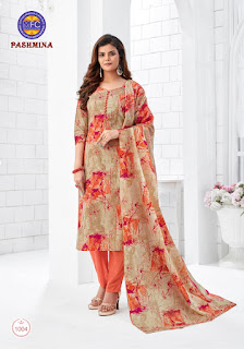 MCF Pashmina Vol 10 Cotton Dress Material Collection