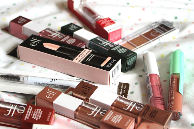 elf e.l.f cosmetics haul review swatches Superdrug