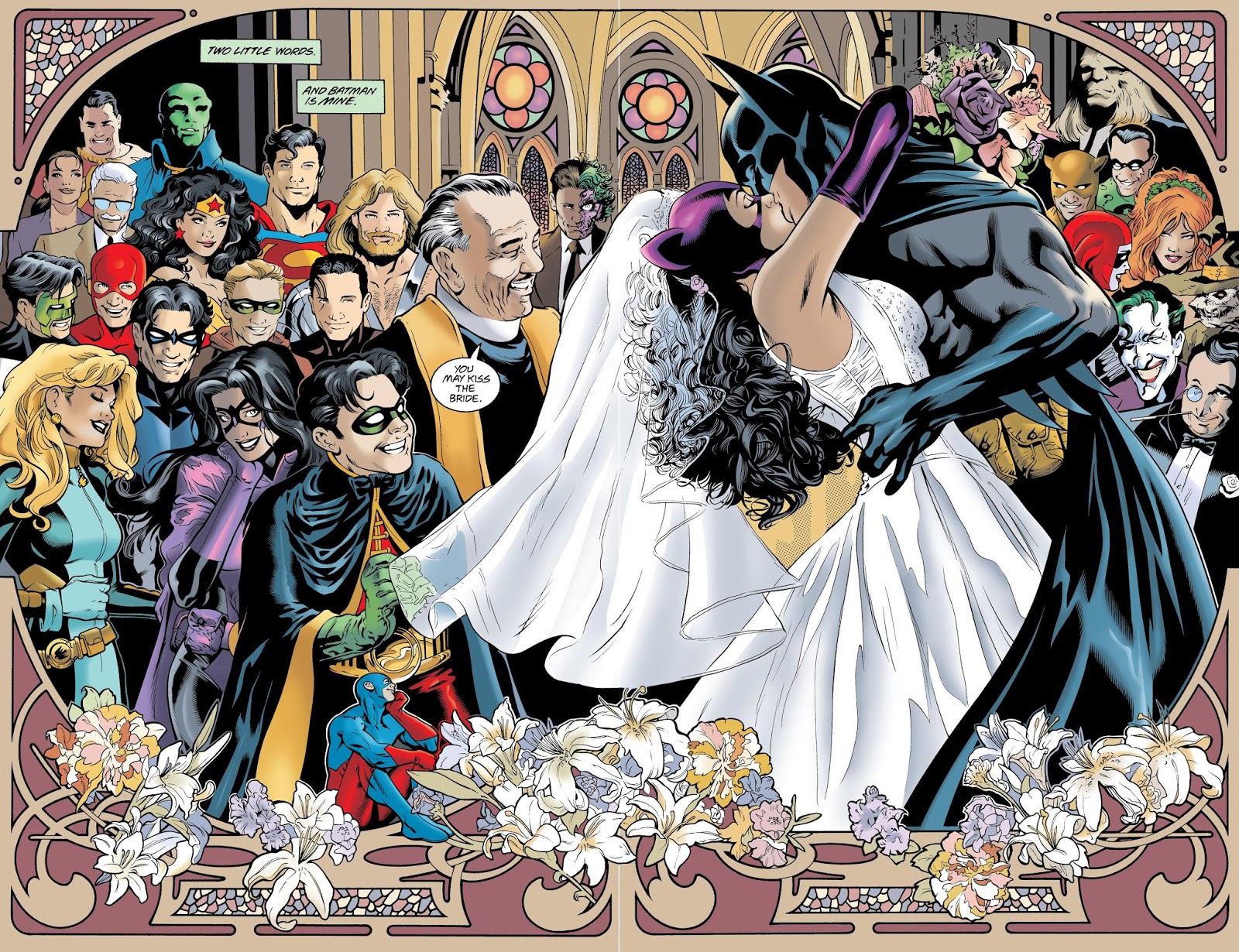 Top 10: Los mejores besos entre Batman y Catwoman