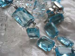aqua blue necklace, jennifer valentine, sacredcake