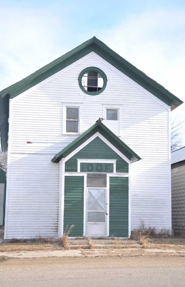 Taken For Granted Two Buildings in Wentworth, SD