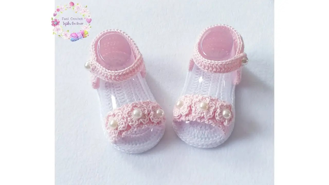 invernadero basura pasar por alto 702. Aprende a Tejer Sandalias Rosi de Bebé a Crochet