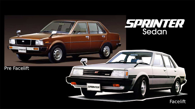 Jenis-Jenis Toyota Sprinter sedan