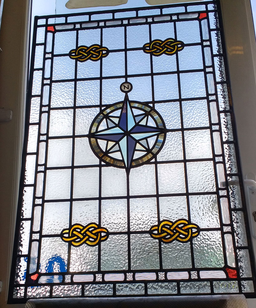 Apollo Stained Glass Nautical theme