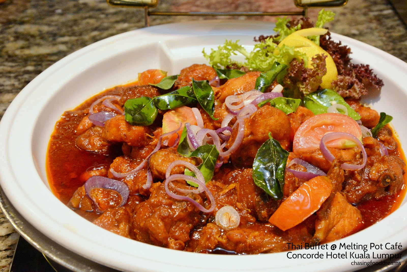 CHASING FOOD DREAMS Melting Pot Café Thai Buffet Concorde Hotel