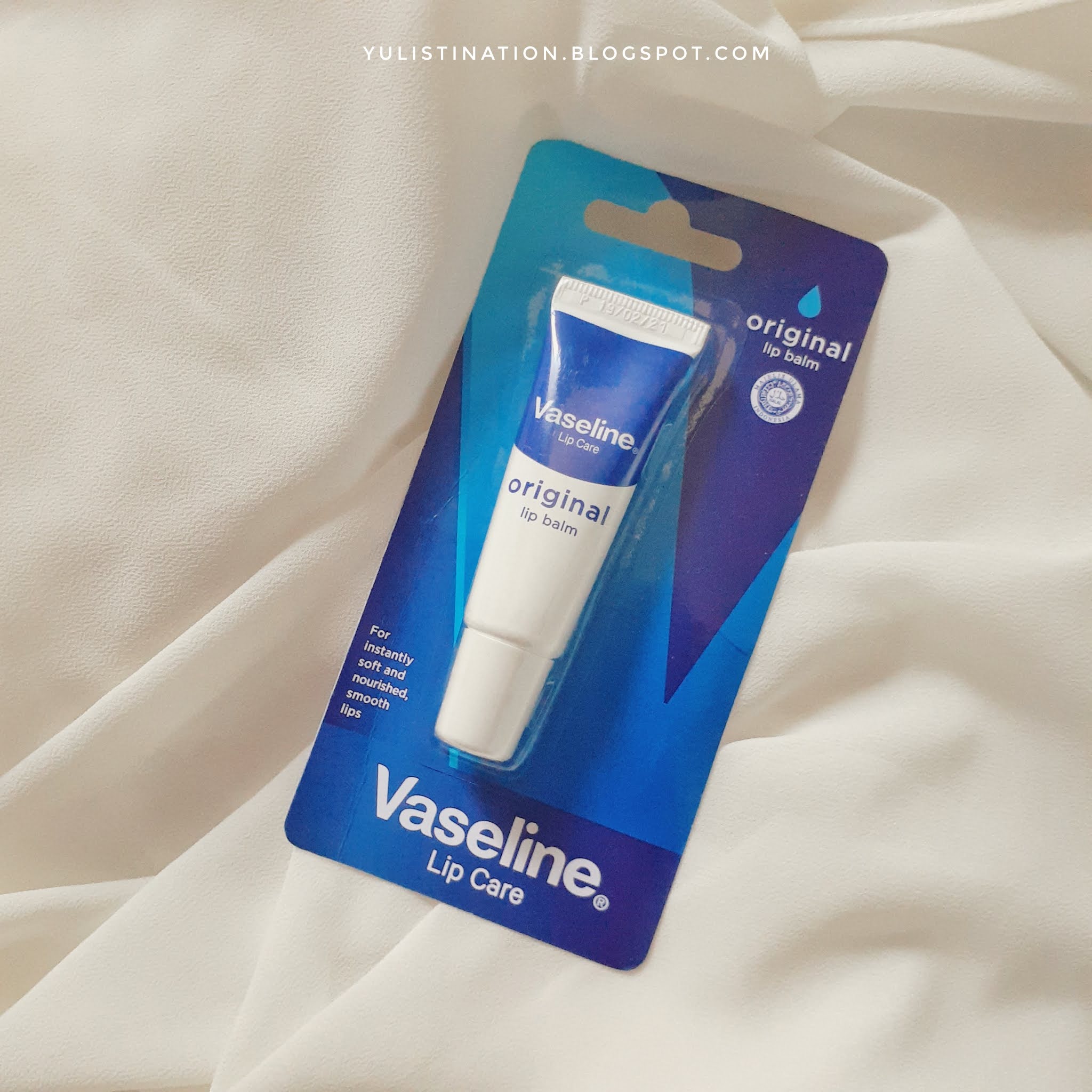 REVIEW Vaseline Lip Care Original Lip Balm (tube) The Yulistinay's