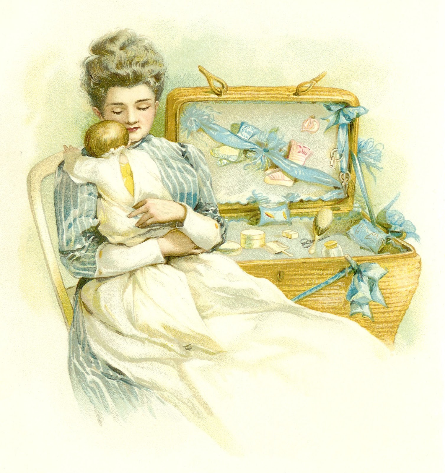 victorian baby clipart free - photo #37