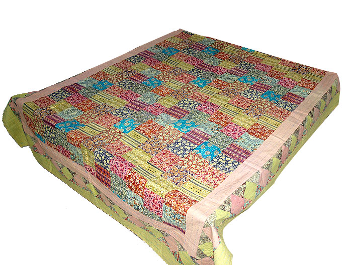 Rajasthani vintage kantha quilt gudari ralli , Old made quilts sells