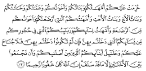 Golongan Wanita Yang Haram Dinikahi Selamanya Kajian Islam