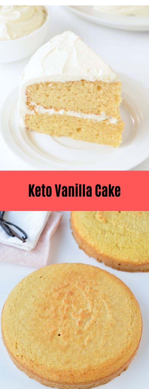 Keto Vanilla Cake