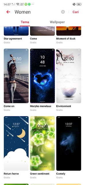 CARA CEPAT GANTI TEMA DI HP REALME