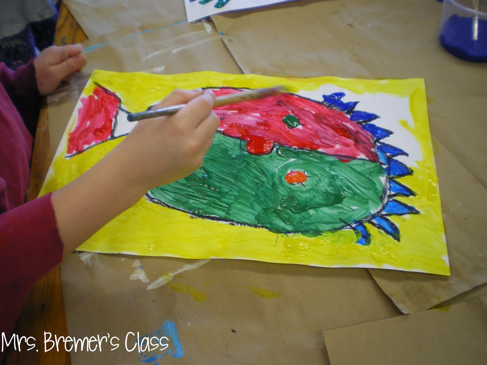 Art activities that show feelings...in Picasso's style! #kindergarten #1stgrade #kindergartenart #1stgradeart