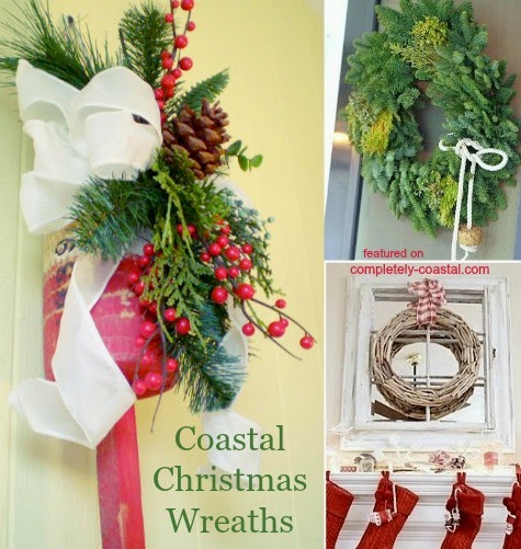 coastal Christmas wreath