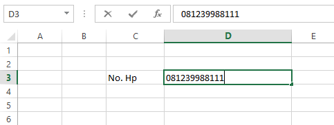 Cara Menulis Angka 0 di Depan Pada Microsoft Office Excel Cara Menulis Angka 0 di Depan Pada Microsoft Office Excel