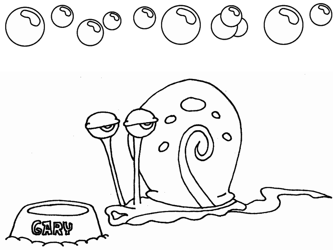 Imágenes Para Colorear de Bob Esponja-1 | Bob Esponja 3000