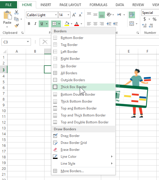كيفية تنسيق الخلايا في برنامج مايكروسوفت Excel