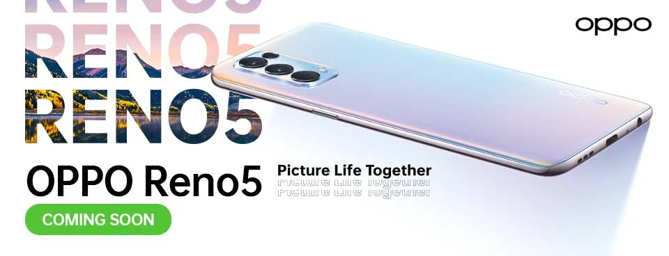 OPPO Reno5 to arrive this February 2021