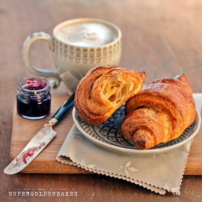 Quick and easy croissants from scratch supergolden bakes