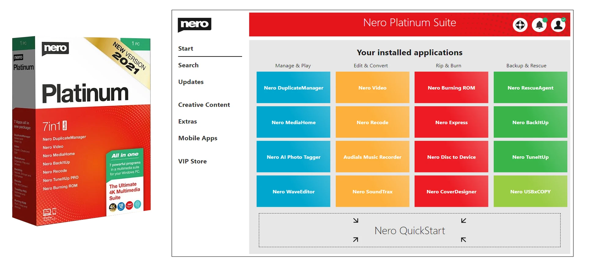 Cara Install Nero Platinum Suite 2021 Full Version