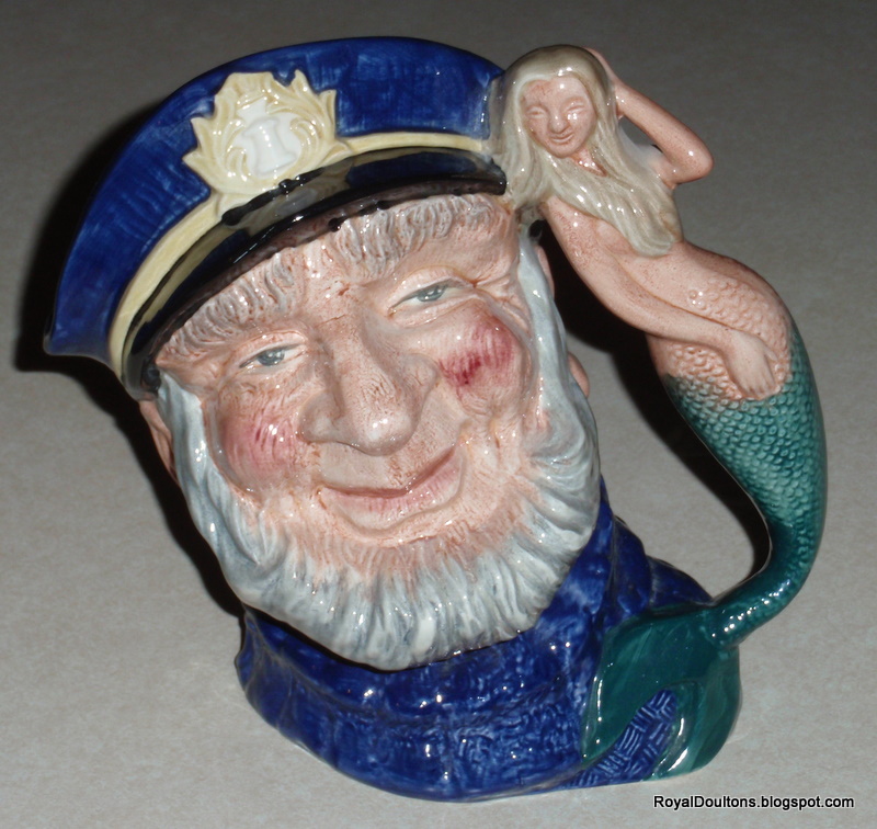 royaldoultons Old Salt ROYAL DOULTON CHARACTER TOBY JUG D6551 LARGE 7" TAL