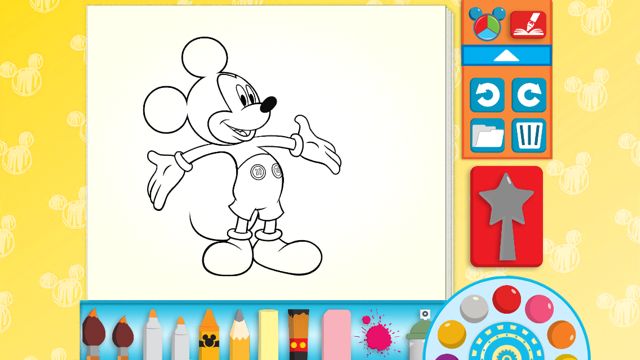 Disney Musings Mickey Mouse Clubhouse Paint And Play App Review IMG 6118