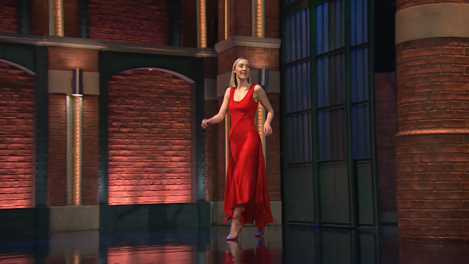 TVDeSab: Saoirse Ronan - Late Night with Seth Meyers 12/17/2018 (reup)