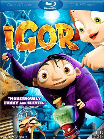 Igor (2008) 720p BDRip Dual Latino-Inglés [Subt. Esp] (Animación)