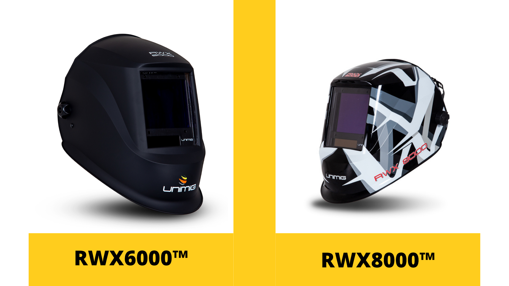 A Brief Comparison Between Rwx6000™ And Rwx8000 Automatic Welding Helmets
