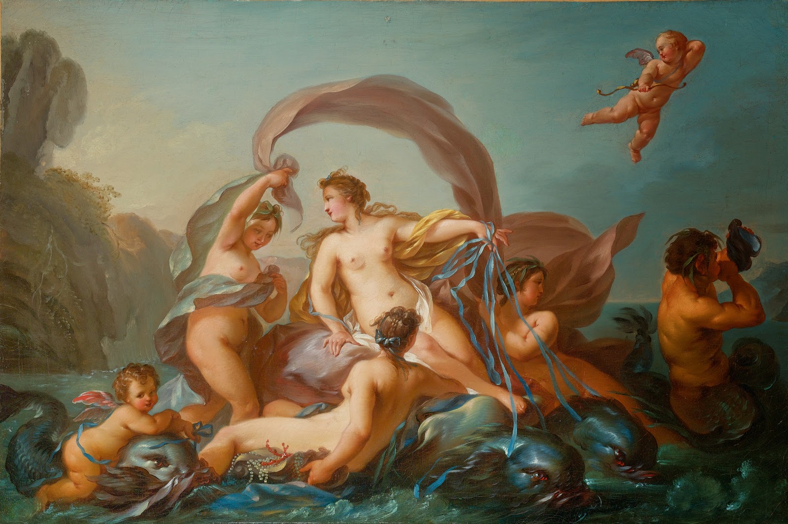 "Σχεδόν ολόκληρη η ελληνική μυθολογία βρίσκεται αποτυπωμένη στον ουρανό" Jean-Baptiste_Marie_Pierre_(attr)_The_Birth_of_Venus