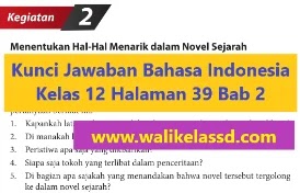 Kunci Jawaban Bahasa Indonesia Kelas 12 Halaman 39 Bab 2 Wali Kelas Sd Kunci Jawaban Bahasa Indonesia Kelas 12 Halaman 39 Bab 2 Wali Kelas Sd