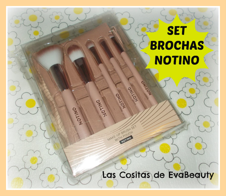 set brochas de maquillaje notino de viaje con neceser