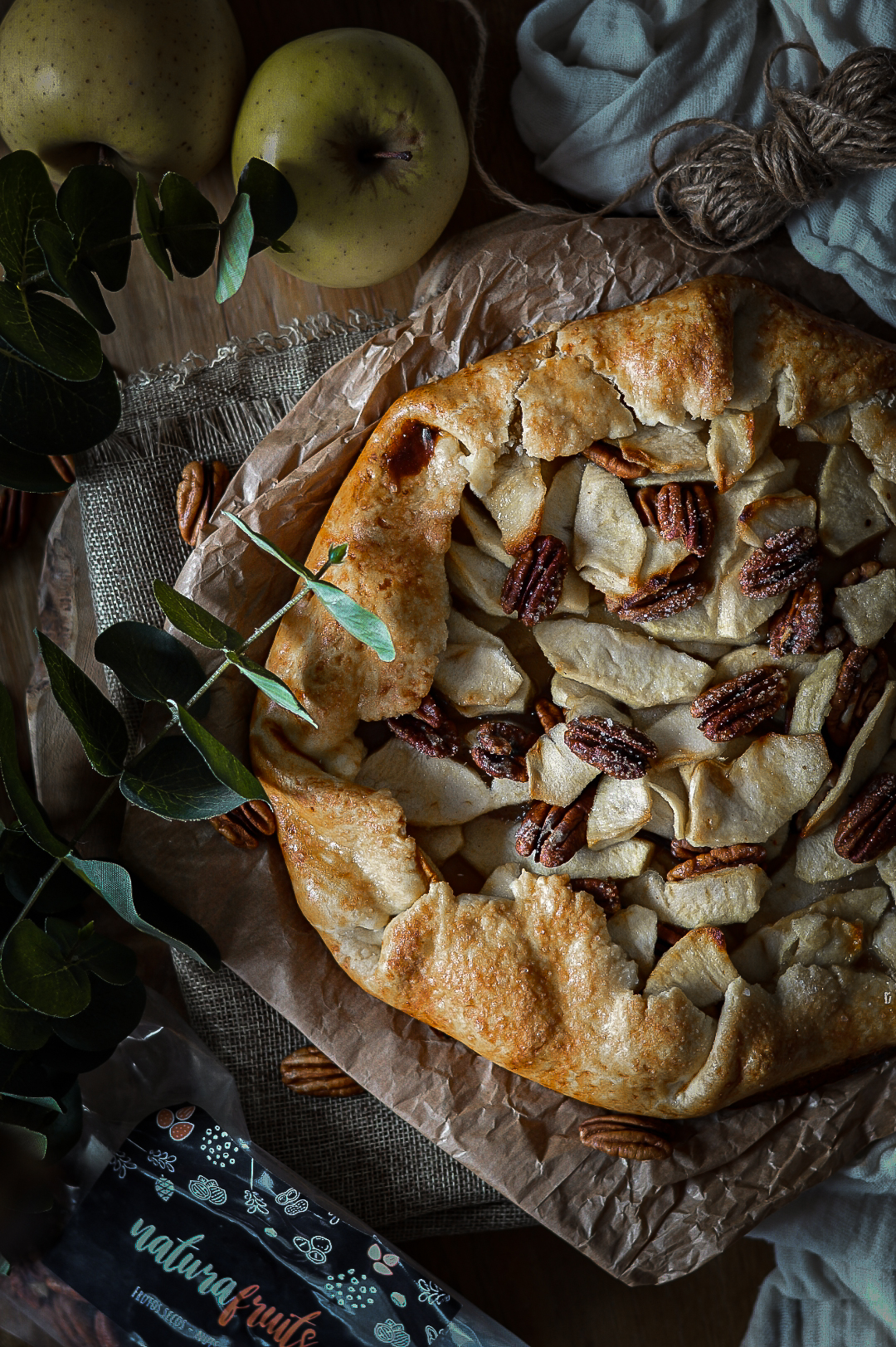 Galette de manzanas y nueces pecanas - TuvesyyoHago