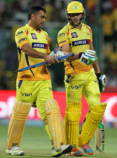 IPL 5 : In name of Luck – Faf’s Art and Dhoni’s Craft | Planet "M"