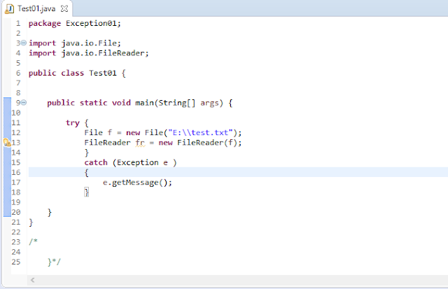 Selenium Testing With Java : Day 5: Exception Handling in Java