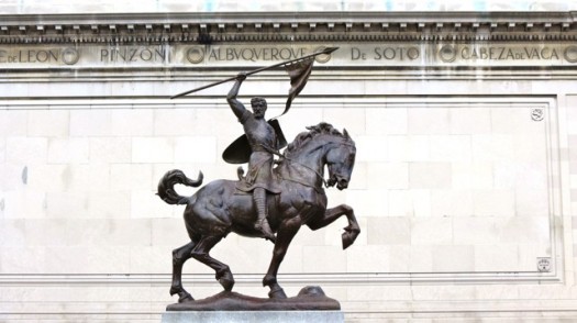La imponente estatua del “Cid Campeador” en Nueva York