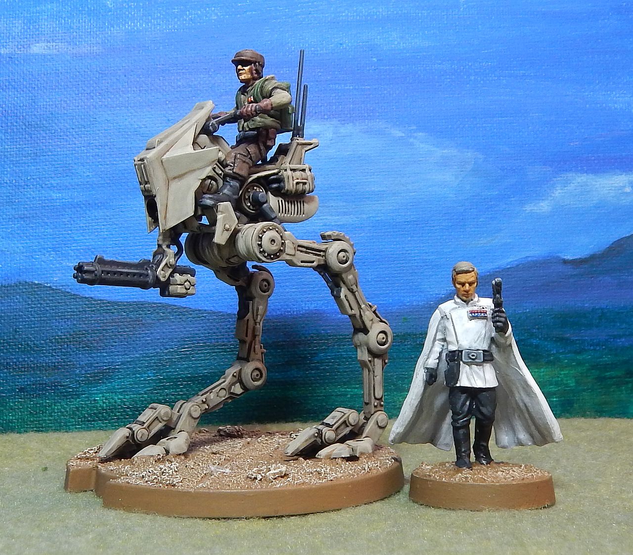 Scrivsland Star Wars Legion Orson Krennick & ATRT