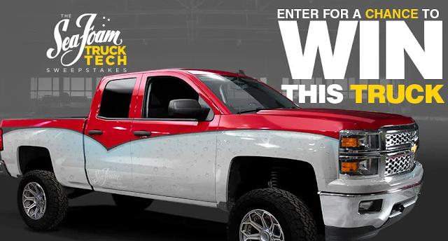 SeaFoam Truck Tech Sweepstakes Advance Auto Parts, Sea Foam and PowerNation want you to enter weekly for a chance to win this 2014 Chevrolet Silverado truck that was built on the show!