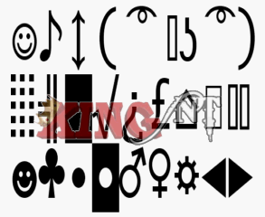 كيفية الحصول على اكواد رموز زخرفة عبر لوحة المفاتيح كينج نت