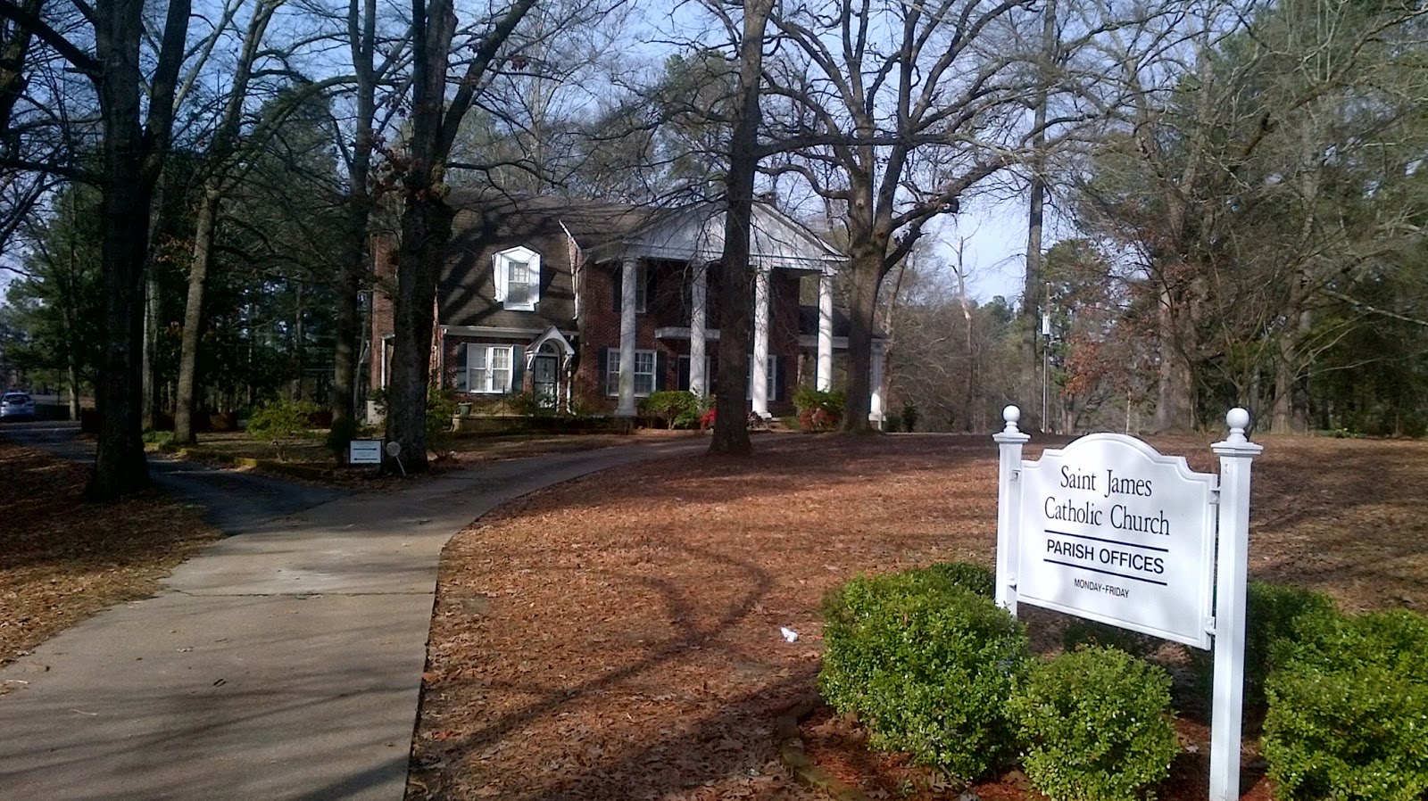 A Catholic Priest in Mississippi St James Catholic Church Tupelo