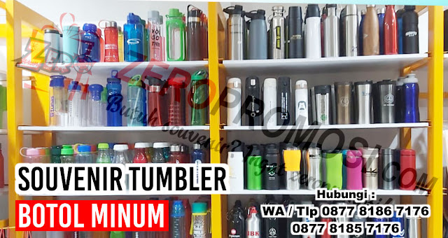 Souvenir Tumbler plastik, tumbler stainless, tumbler insert paper, tumbler infus water, botol minum, mug, termos, food jar, vacuum flask