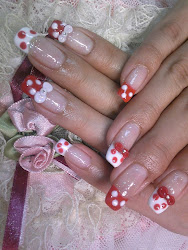 french nail gel colored