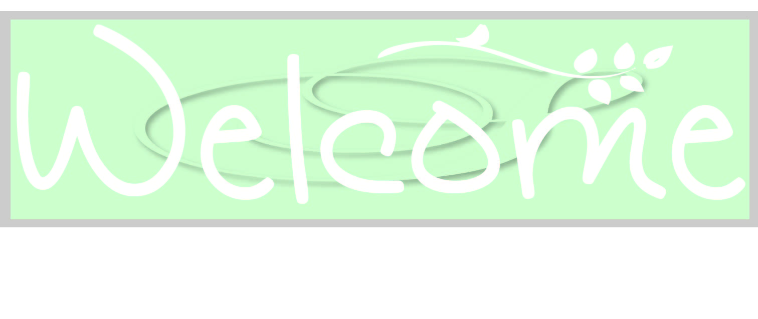 Welcome printable stencils print freeprintable Say it with words: WELCOME!