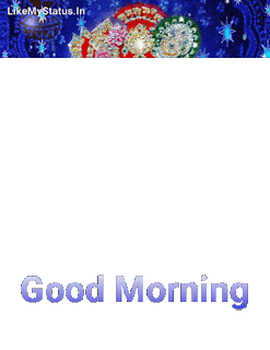 Lord krishna good morning gif animation